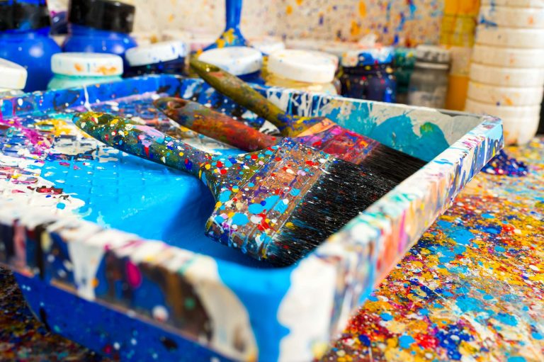 Exploring Color Harmony in Acrylic Painting